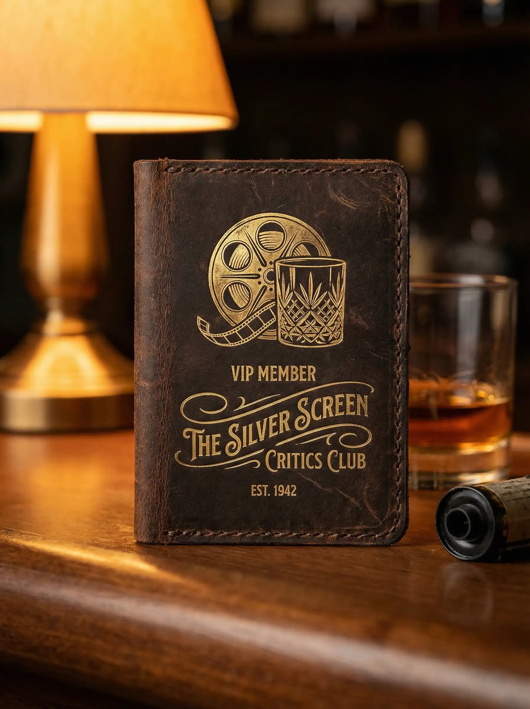 影评酒馆APP会员卡设计 - 下载 蓝莓视频 随身版